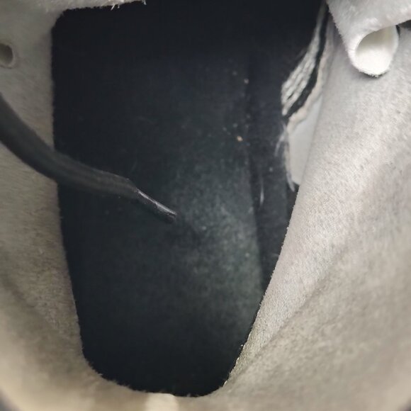 Dr. Martens Zavala Boots White Leather Combat Air Wair Womens 8  AW004 SK 08 V - Picture 8 of 12